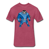 Character #10 Fitted Cotton/Poly T-Shirt by Next Level - heather burgundy