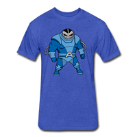 Character #10 Fitted Cotton/Poly T-Shirt by Next Level - heather royal