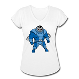 Character #10 Women's Tri-Blend V-Neck T-Shirt - white