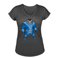 Character #10 Women's Tri-Blend V-Neck T-Shirt - deep heather