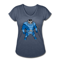 Character #10 Women's Tri-Blend V-Neck T-Shirt - navy heather