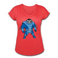 Character #10 Women's Tri-Blend V-Neck T-Shirt - heather red