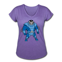 Character #10 Women's Tri-Blend V-Neck T-Shirt - purple heather