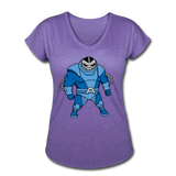 Character #10 Women's Tri-Blend V-Neck T-Shirt - purple heather