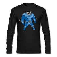 Character #10 Men's Long Sleeve T-Shirt by Next Level - black
