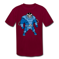 Character #10 Kids' Moisture Wicking Performance T-Shirt - burgundy