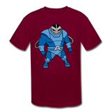 Character #10 Kids' Moisture Wicking Performance T-Shirt - burgundy