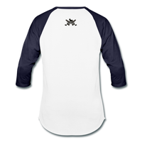 Triggered Logo Baseball T-Shirt - white/navy