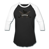Triggered Logo Baseball T-Shirt - black/white