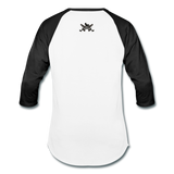 Triggered Logo Baseball T-Shirt - white/black