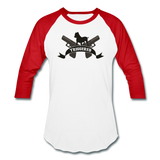 Triggered Logo Baseball T-Shirt - white/red