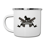 Triggered Logo Camper Mug - white