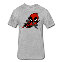 Character #11 Fitted Cotton/Poly T-Shirt by Next Level - heather gray