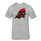 Character #11 Fitted Cotton/Poly T-Shirt by Next Level - heather gray
