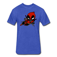 Character #11 Fitted Cotton/Poly T-Shirt by Next Level - heather royal