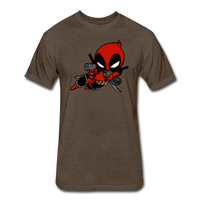 Character #11 Fitted Cotton/Poly T-Shirt by Next Level - heather espresso