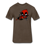 Character #11 Fitted Cotton/Poly T-Shirt by Next Level - heather espresso