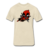 Character #11 Fitted Cotton/Poly T-Shirt by Next Level - heather cream
