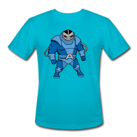 Character #10 Men’s Moisture Wicking Performance T-Shirt - turquoise