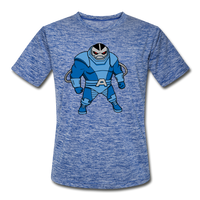 Character #10 Men’s Moisture Wicking Performance T-Shirt - heather blue