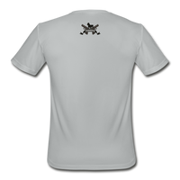 Triggered Logo Men’s Moisture Wicking Performance T-Shirt - silver