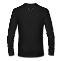 Character #11 Men's Long Sleeve T-Shirt by Next Level - black