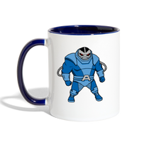 Character #10 Contrast Coffee Mug - white/cobalt blue