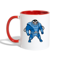 Character #10 Contrast Coffee Mug - white/red