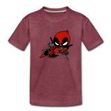 Character #11 Kids' Premium T-Shirt - heather burgundy