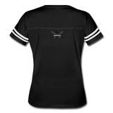 Triggered Logo Women’s Vintage Sport T-Shirt - black/white