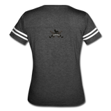 Triggered Logo Women’s Vintage Sport T-Shirt - vintage smoke/white