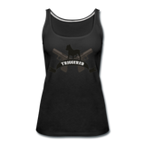 Triggered Logo Women’s Premium Tank Top - black