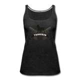 Triggered Logo Women’s Premium Tank Top - charcoal gray