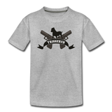 Triggered Logo Kids' Premium T-Shirt - heather gray