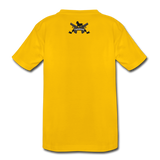 Triggered Logo Kids' Premium T-Shirt - sun yellow