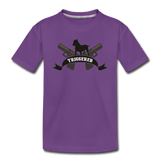 Triggered Logo Kids' Premium T-Shirt - purple