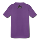 Triggered Logo Kids' Premium T-Shirt - purple