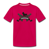 Triggered Logo Kids' Premium T-Shirt - dark pink