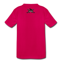 Triggered Logo Kids' Premium T-Shirt - dark pink