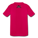 Triggered Logo Kids' Premium T-Shirt - dark pink