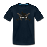 Triggered Logo Kids' Premium T-Shirt - deep navy