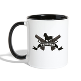 Triggered Logo Contrast Coffee Mug - white/black