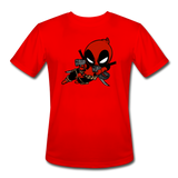 Character #11 Men’s Moisture Wicking Performance T-Shirt - red