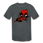 Character #11 Kids' Moisture Wicking Performance T-Shirt - charcoal