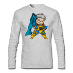 Character #12 Men's Long Sleeve T-Shirt by Next Level - heather gray