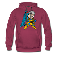 Character #12 Men’s Premium Hoodie - burgundy