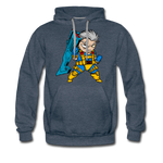 Character #12 Men’s Premium Hoodie - heather denim