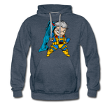 Character #12 Men’s Premium Hoodie - heather denim