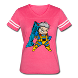 Character #12 Women’s Vintage Sport T-Shirt - vintage pink/white