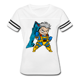 Character #12 Women’s Vintage Sport T-Shirt - white/black